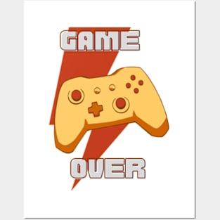 Game over Posters and Art